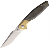 Kizer 4572N2 Grazioso Knife Green Handles