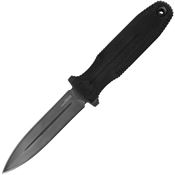 SOG 17610157 Pentagon FX Covert Black TiNi Fixed Blade Knife Black Handles