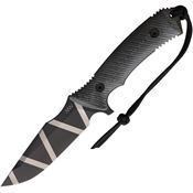 Acta Non Verba VM311007 M311 Spelter Tactical Camo Fixed Blade Knife Black Handles