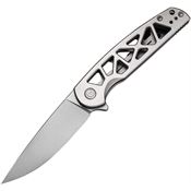 Civivi 20006A Perf Framelock Knife Gray Handles