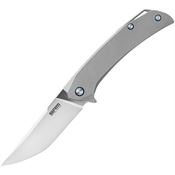 SRM 1411TZ Asika Framelock Knife Gray Handles