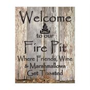 Tin Signs 2455 Fire Pit