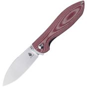 Kizer Cutlery & Knives 3579N3 Infinity Knife Red Handles