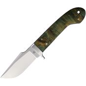 Komoran Knives & Swords 025 Fixed Blade Dyed Burlwood