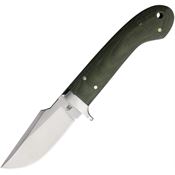 Komoran Knives & Swords 026 Fixed Blade Green Micarta