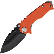 Medford Knives 009SPD11TM Micro Pvd Coated Knife Orange Handles