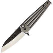 Medford Knives 210SPQ01TM Nosferatu Pvd Coated Knife Gray Handles