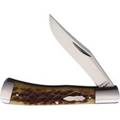 Old School Knifeworks 1BB Ruple 1 Trapper Bourbon Bone