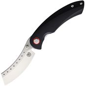 Red Horse Knife Works 05 Hell Razor Knife Black Handles