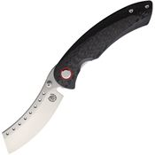 Red Horse Knife Works 08 Hell Razor Knife Carbon Handles
