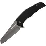 Schrade Knives 1136037 Torsion Gray Knife Black Handles