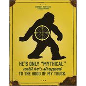 Tin Signs 2414 Sasquatch Mythical Sign