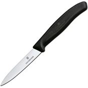 Swiss Army Knives 67603X8 Paring Knife Black