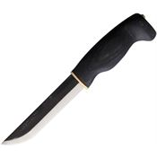 Wood Jewel Knives 23KLMU Bearleuku Fixed Blade Black