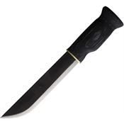 Wood Jewel Knives 23LEMU Leuku Bowie Carbon Fixed Blade Knife Curly Birch Handles
