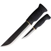 Wood Jewel Knives 23LLMU Big Double Fixed Blade Set