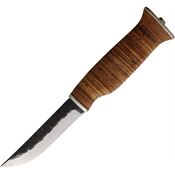 Wood Jewel Knives 23TP Fixed Blade Birch Bark