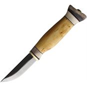 Wood Jewel Knives 23VV Fixed Blade Curly Birch