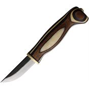 Wood Jewel Knives 23ZVP FIxed Blade Zebra