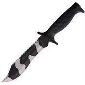 Aitor 16072 Oso Camo Fixed Blade Knife Black Handles