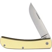 Bear & Son C138 Large Folder Knife Gold Handles