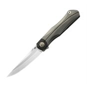 Bestech 2106A THYRA Framelock Knife Grey Handles