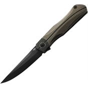 Bestech 2106C Thyra Framelock Knife Bronze Handles