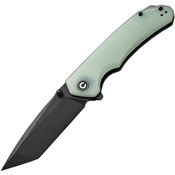 Civivi 2023E Brazen Black Stonewashed Linerlock Knife Jade Handles