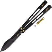 EOS 105 Trident Black Knife Black Handles