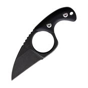Fred Perrin 2001B Le Shorty Black Neck Knife