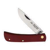 German Eye Brand Carl Schlieper Sodbuster Lockback Folding Knife 3.82  Blade, Yellow Celluloid Handles - KnifeCenter - GE99YL
