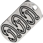 Grim Workshop TAG006 Fishing Hook Dog Tag