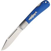 HPA SWSB SWS Salmon Lockback Knife Blue G10 Handles