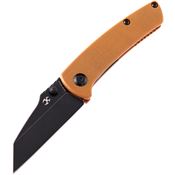 Kansept  2015A8 Little Main Street Black Knife Brown Handles