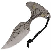 N.C. Custom BR041 Bully Push Dagger Stonewash Fixed Blade Knife