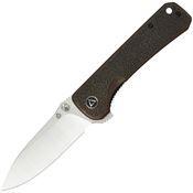 QSP Knife 131M Hawk Linerlock Knife Copper Handles