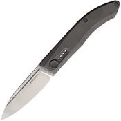 Real Steel 9051 Stella Premium Stonewash Knife Gray Handles