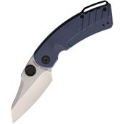 Revo RECAOGRY Recoil Linerlock Knife Blue/Gray Handles