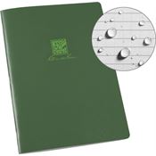 Rite in the Rain 971LG Large Stapled Notebook Green