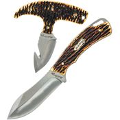 Schrade P1157954 Drop Point/T-Handle Skinner