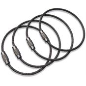 Silipac 004ASP Twist Lock Cable Ring Uncoated