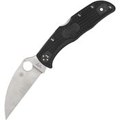 Spyderco 243FPWCBK Endela Wharncliffe VG-10 Lockback Knife Black Handles