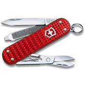 Victorinox 06221401G Classic Precious Alox Red