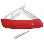 Swiza T0301000 CH03T Cheese Knife Red