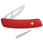 Swiza CH0901000 CH00 Cheese Knife Red