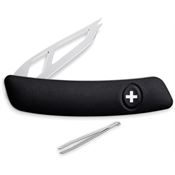 Swiza CH0901010 CH00 Cheese Knife Black