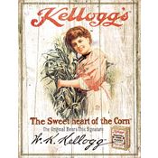Tin Signs 2354 Kellogg's Sweetheart