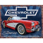 Tin Signs 2471 Chevy Stingray Corvette