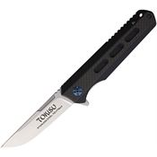 Tokisu 18594 Linerlock Knife Carbon Fiber/Black Handles
