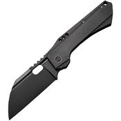 We 190722 Roxi 3 Black Framelock Knife Black Handles